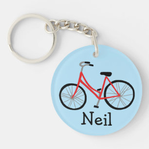Bicycle Bike Cycle CUSTOM   Key Ring