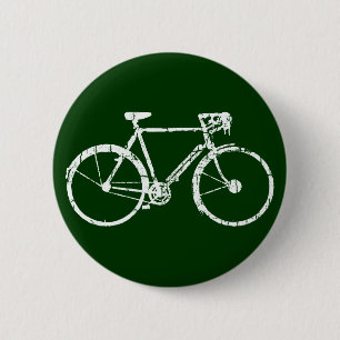 bicycle . bike / cycling nice 6 cm round badge