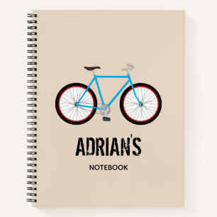Bicycle Bike Design Notebook Journal Sketchbook