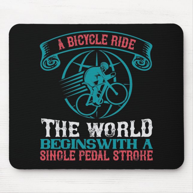Bicycle - Bike Lover Mouse Pad (Front)