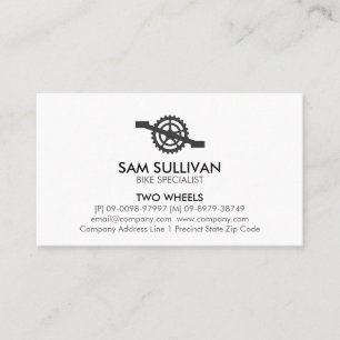 Bicycle Bike Repair Cyclist Business Card