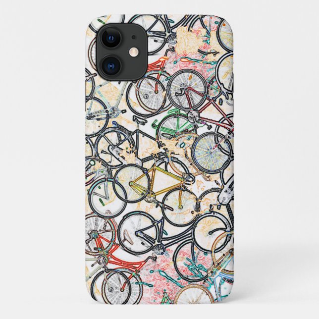 Bicycle Bike stylish Biking  Case-Mate iPhone Case (Back)