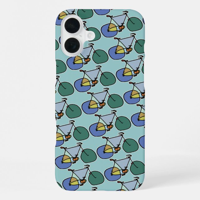 bicycle : bikes ; cyclist cool iPhone case (Back)