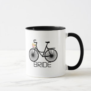 Bicycle Bride Tshirts and Gifts Mug