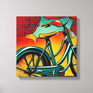 Bicycle Brilliance Canvas Print