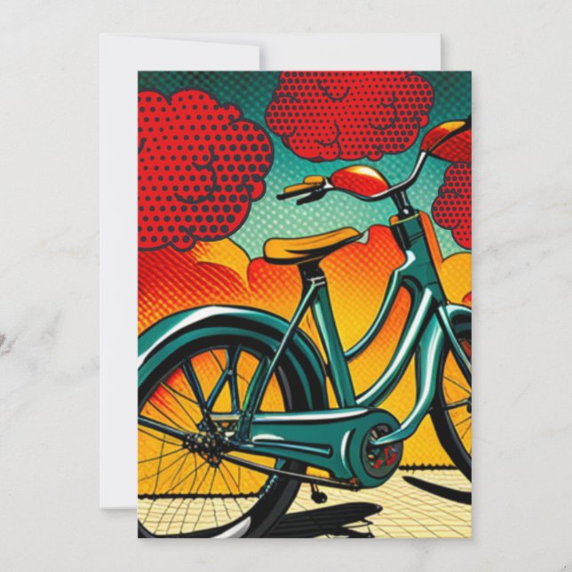 Bicycle Brilliance Holiday Card (Front)
