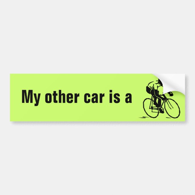BICYCLE bumper sticker (Front)