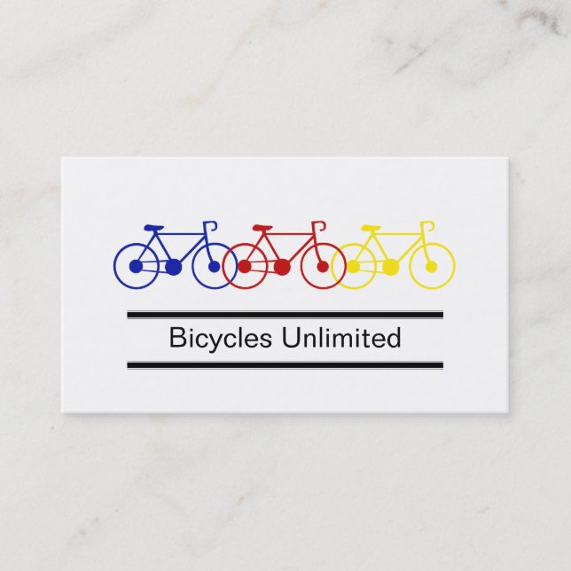 Bicycle Business Cards (Front)