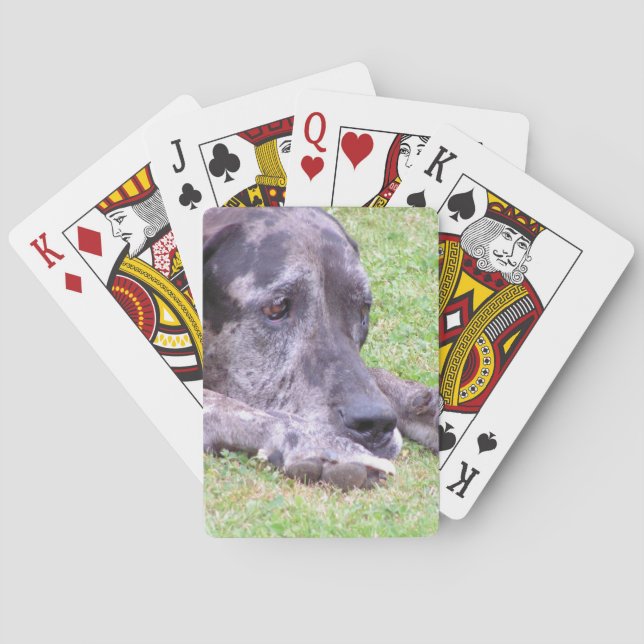Bicycle Card Template - Customised (Back)