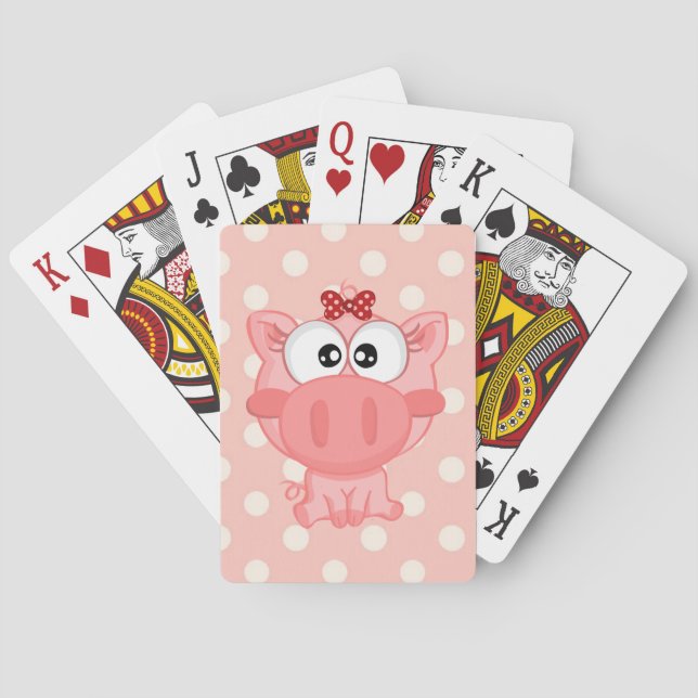 Bicycle Card Template - Customised (Back)