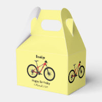 Bicycle cartoon illustration