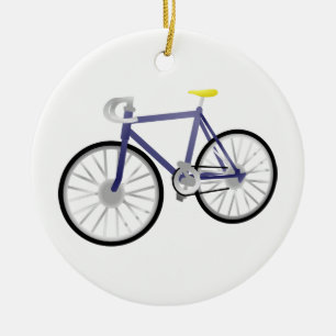 Bicycle Ceramic Tree Decoration