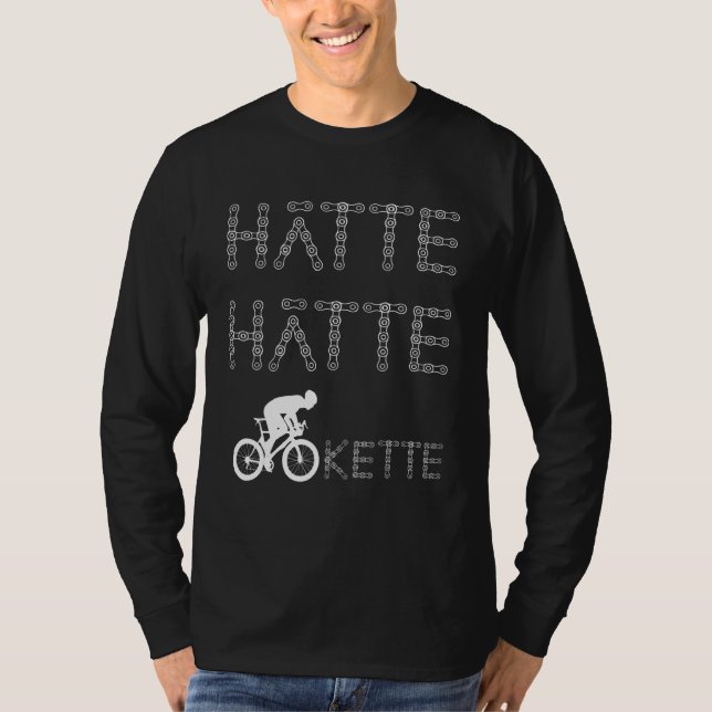 Bicycle Chain Bmx Cyclist Downhill Bike T-Shirt (Front)