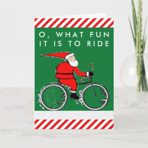 bicycle Christmas cards