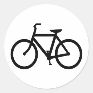 Bicycle Classic Round Sticker