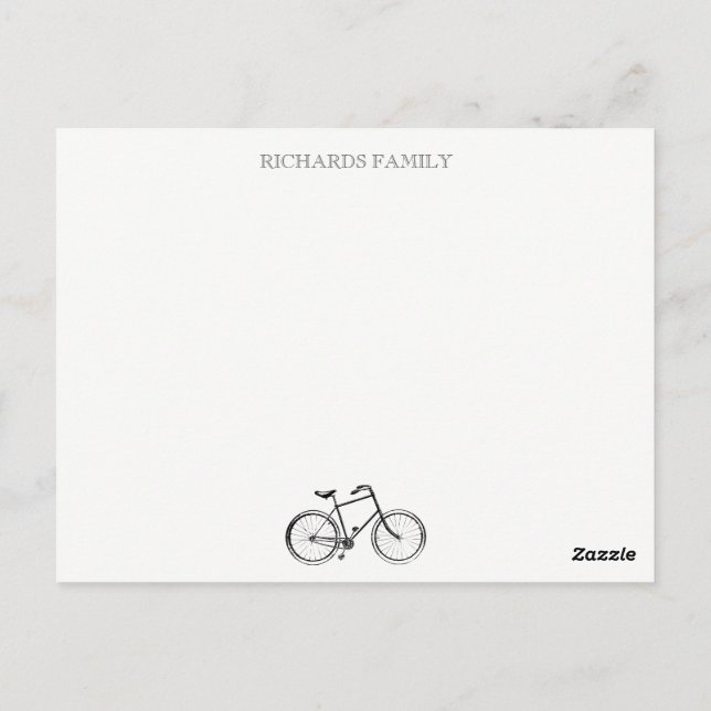 Bicycle Correspondence Cards (Back)
