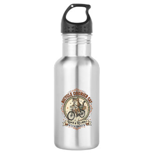 Bicycle Courier Cat Bicycle Courier Cat Vintage Ve 532 Ml Water Bottle