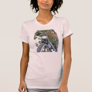 Bicycle covered with Clematis flowers App. T-shirt