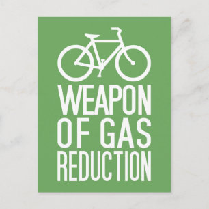Bicycle custom colour postcard
