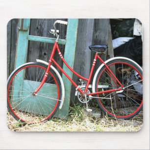 Bicycle Cycle Bicycling Cycling Old Shed Mouse Pad