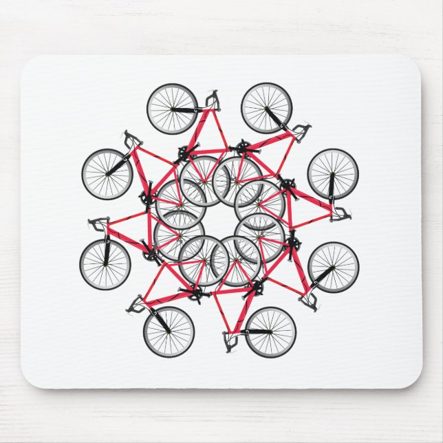 Bicycle cycle mouse pad (Front)