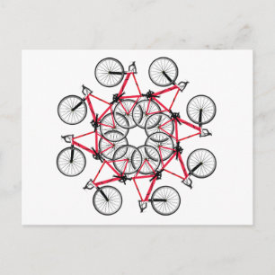 Bicycle cycle postcard