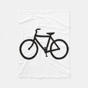 Bicycle Cycling Cyclist Mountain Bike Biking Bicyc Fleece Blanket