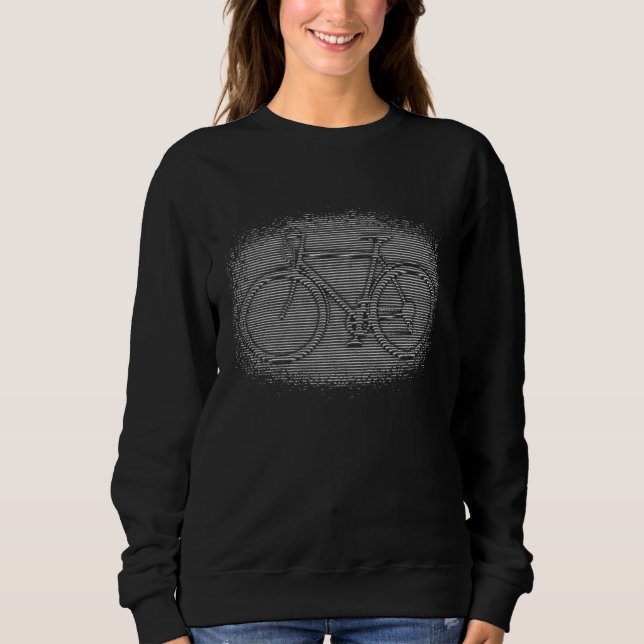 Bicycle Cycling Cyclist Sweatshirt (Front)