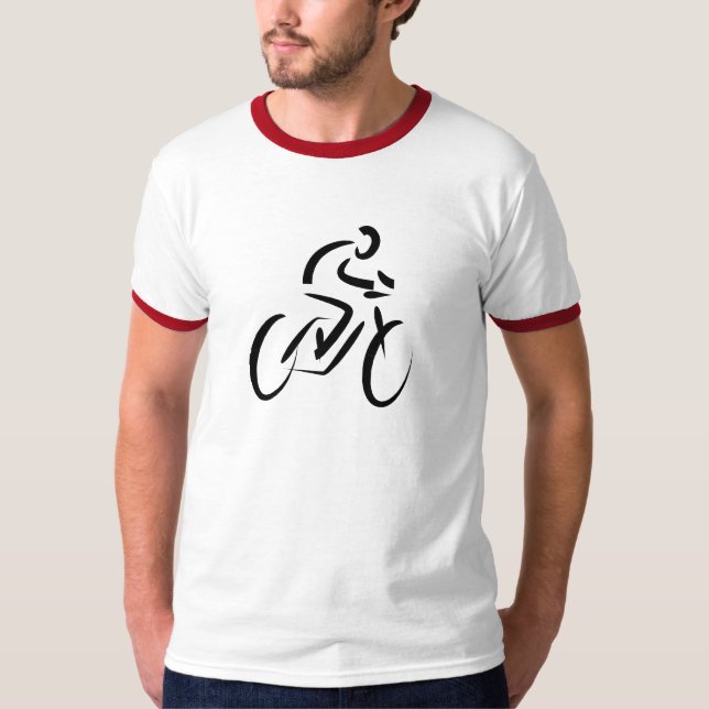 Bicycle Cycling Design Shirt (Front)