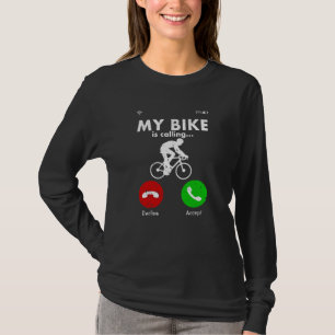 Bicycle Cyclist Funny Gift Present Idea T-Shirt