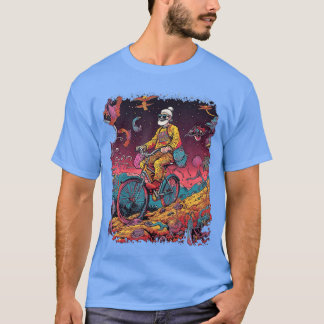 Bicycle Day Hofmannrip Psychedelic Comic Style Hip T-Shirt