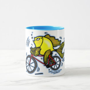 Bicycle Fish (Bike) Mug