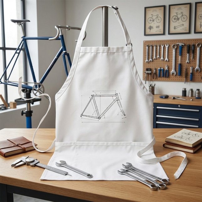 Bicycle Frame Geometry Diagram  Standard Apron (Creator Uploaded)
