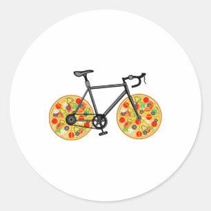 Bicycle Funny Mountain Biking Gifts For Cycling Da Classic Round Sticker