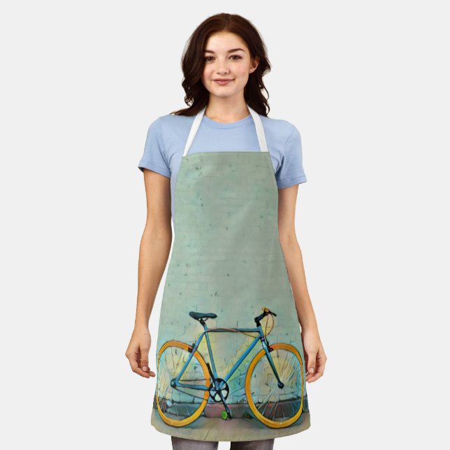 Bicycle gifts for her apron (Worn)