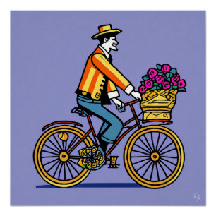 Bicycle Glossy Poster