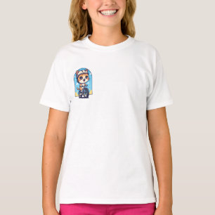 Bicycle Helmet Kitten Kids T-Shirt