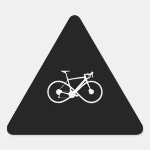 Bicycle Infinity Road Bike Racing Cycling Cyclist Triangle Sticker
