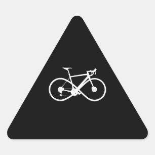 Bicycle Infinity Road Bike Racing Cycling Cyclist Triangle Sticker