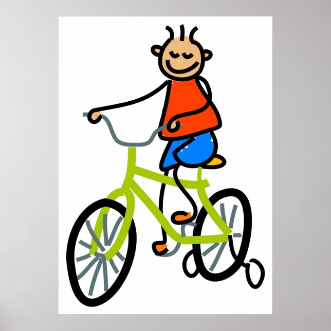 Bicycle Kid Poster (Front)
