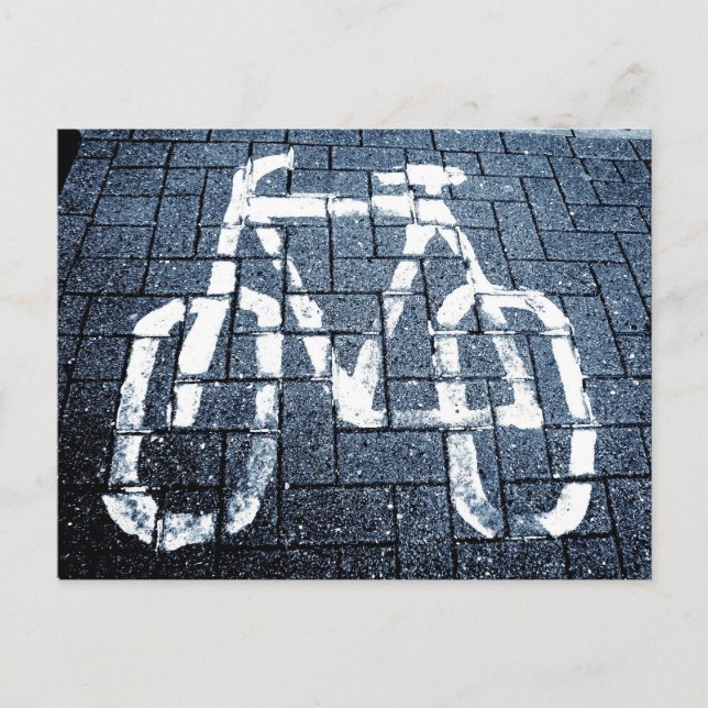Bicycle Lane - II Postcard (Front)