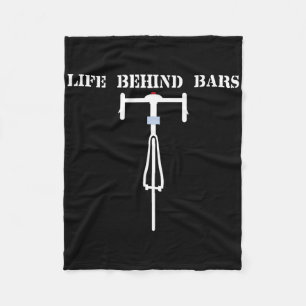 Bicycle Life Behind Rs Mtb Mountain Biking T Shirt Fleece Blanket