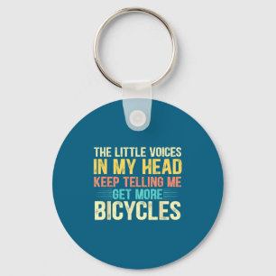 Bicycle Lover Funny Quote Cycling Humor  Key Ring