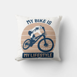 Bicycle Lover - My Bike Is My Lifestyle Cushion