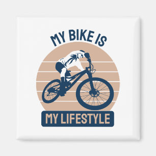 Bicycle Lover - My Bike Is My Lifestyle Magnet
