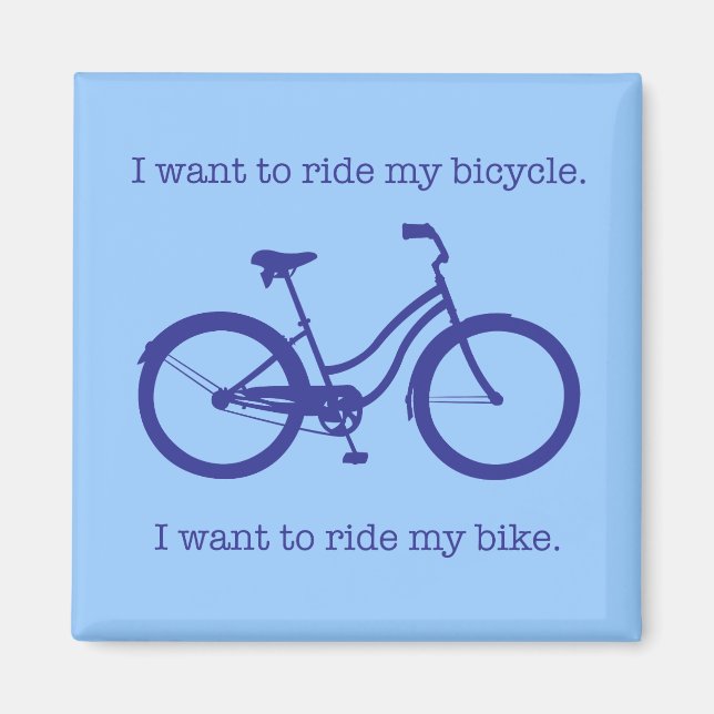 Bicycle Magnet (Front)