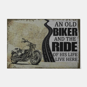  Bicycle Mat, Biker's Gift, Housewarming Gift Doormat