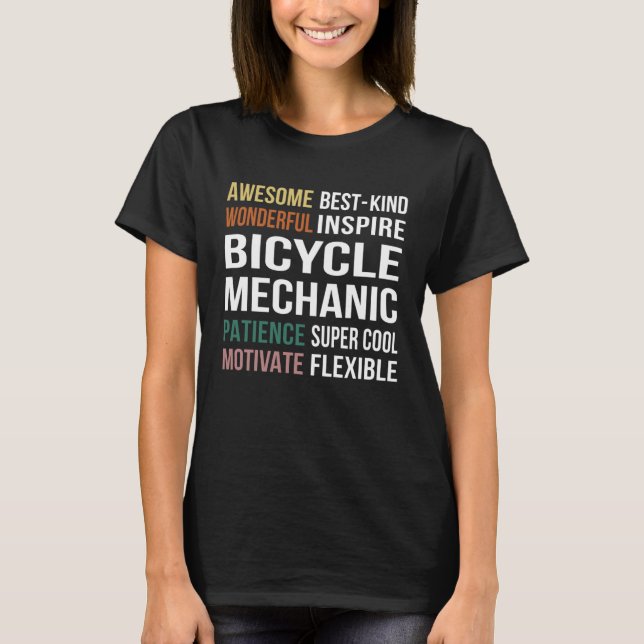 Bicycle Mechanic  Appreciation T-Shirt (Front)