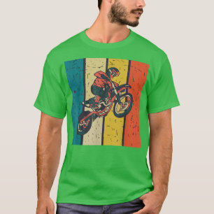 Bicycle Motocross Enduro Biker Motorcycles Fan Cla T-Shirt