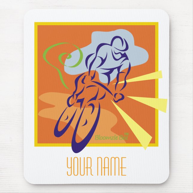 Bicycle Mouse Pad (Front)